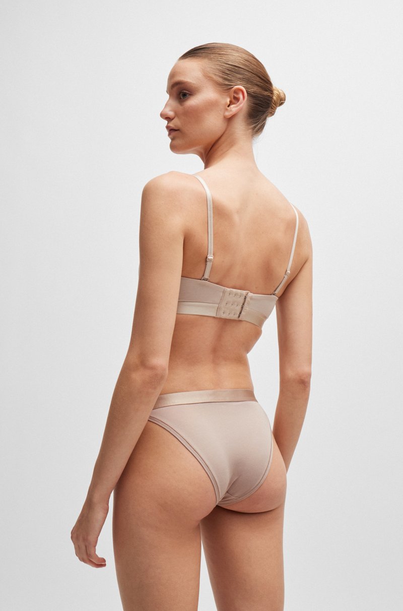 Hugo Boss Braguitas De Algodón Con Logo Característico En La Cintura