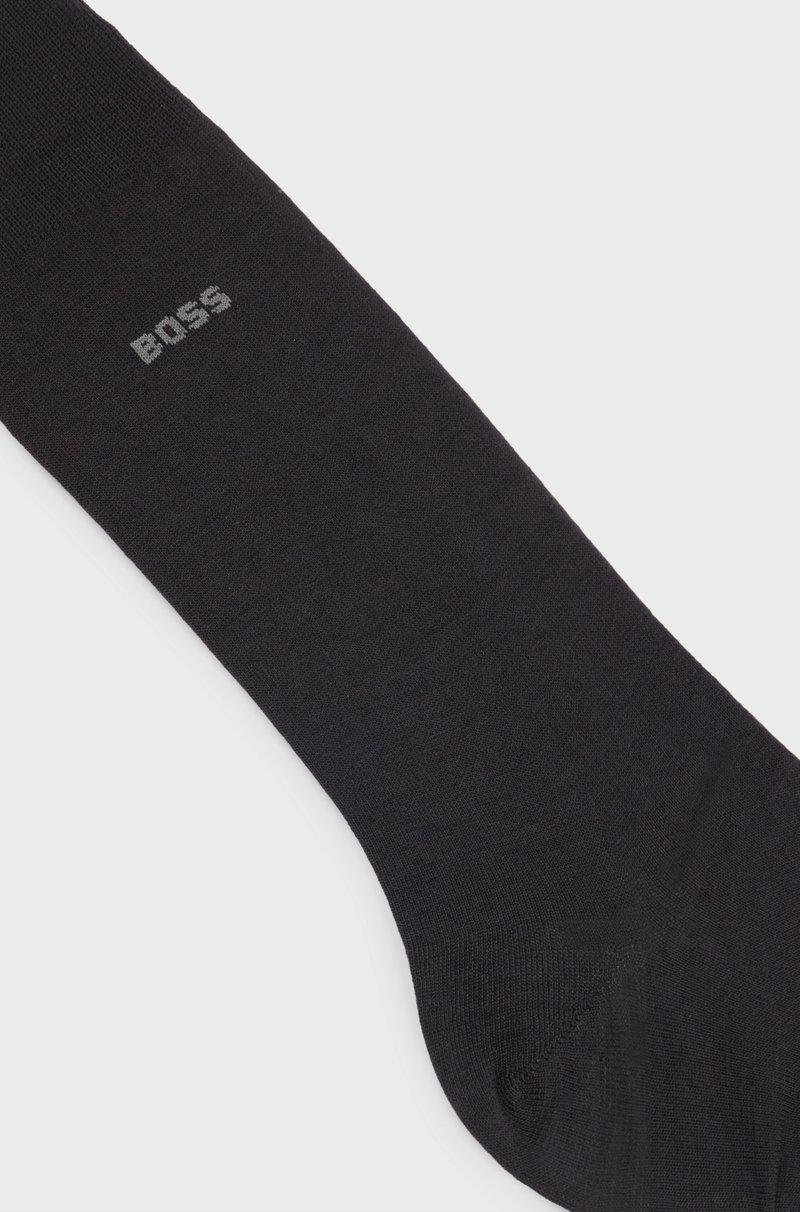 Hugo Boss Calcetines De Largo Estándar En Mezcla De Lana