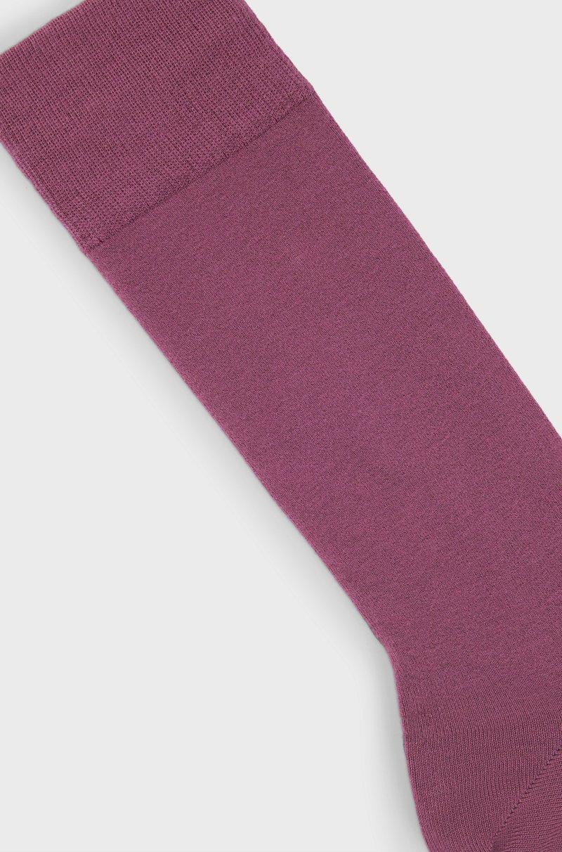 Hugo Boss Calcetines De Largo Normal De Mezcla De Modal Con Logo Bordado