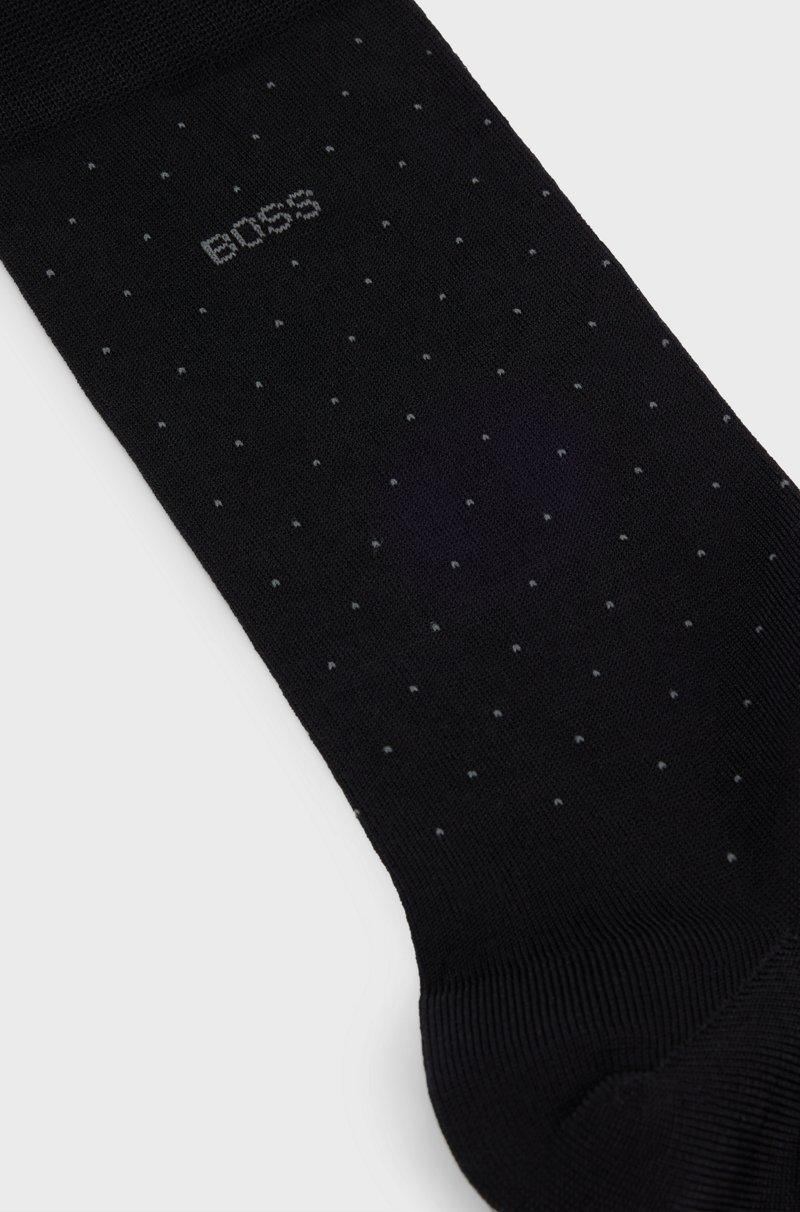 Hugo Boss Calcetines De Largo Normal En Mezcla De Algodón Mercerizado