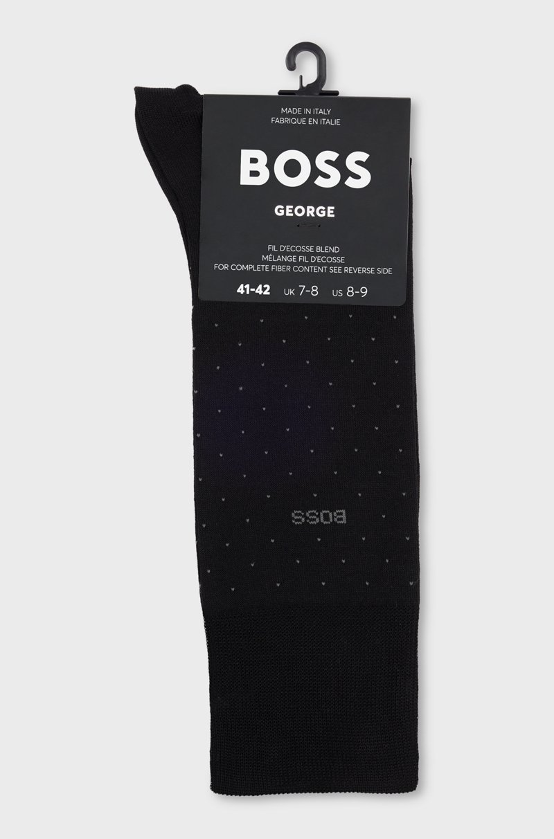 Hugo Boss Calcetines De Largo Normal En Mezcla De Algodón Mercerizado