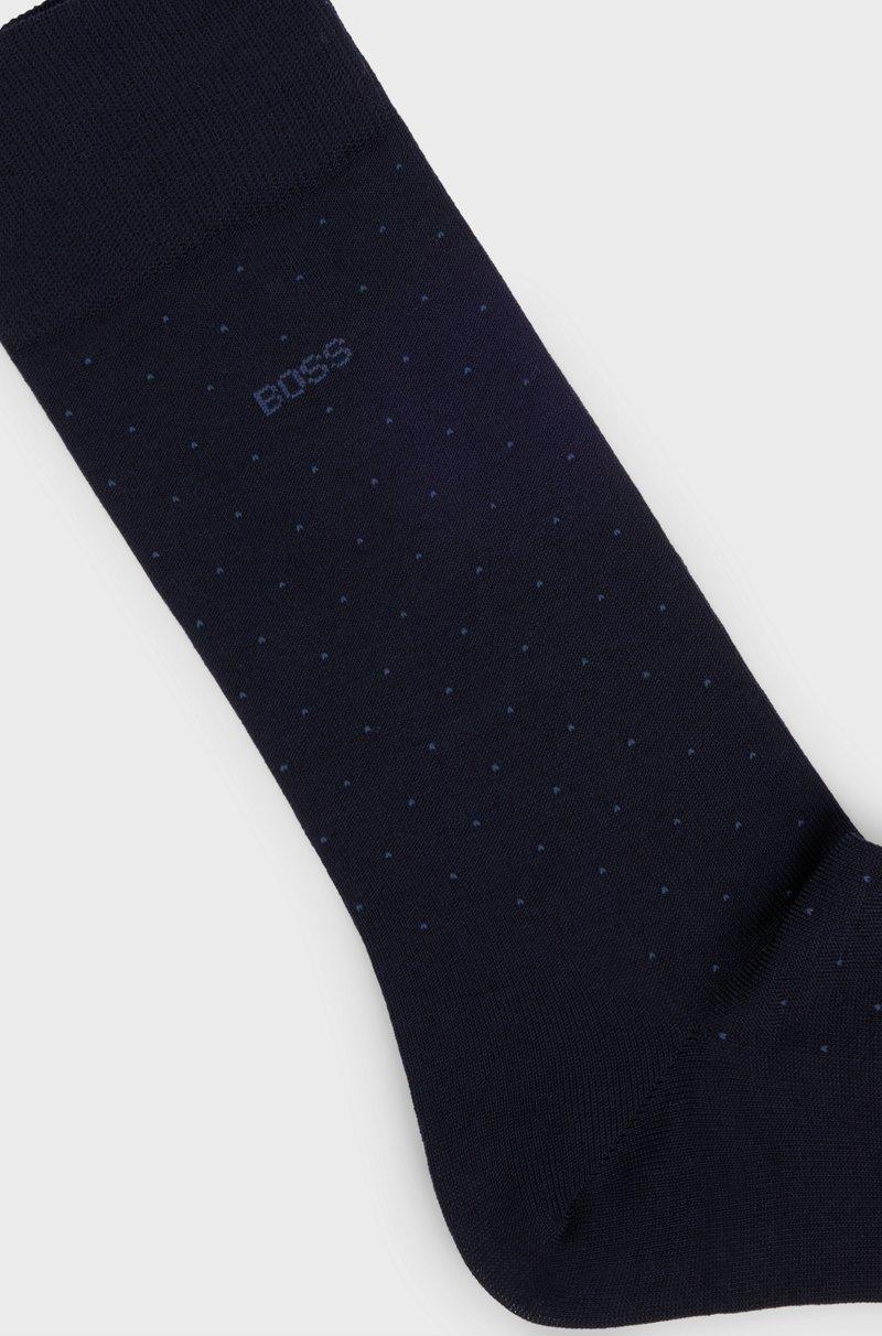 Hugo Boss Calcetines De Largo Normal En Mezcla De Algodón Mercerizado