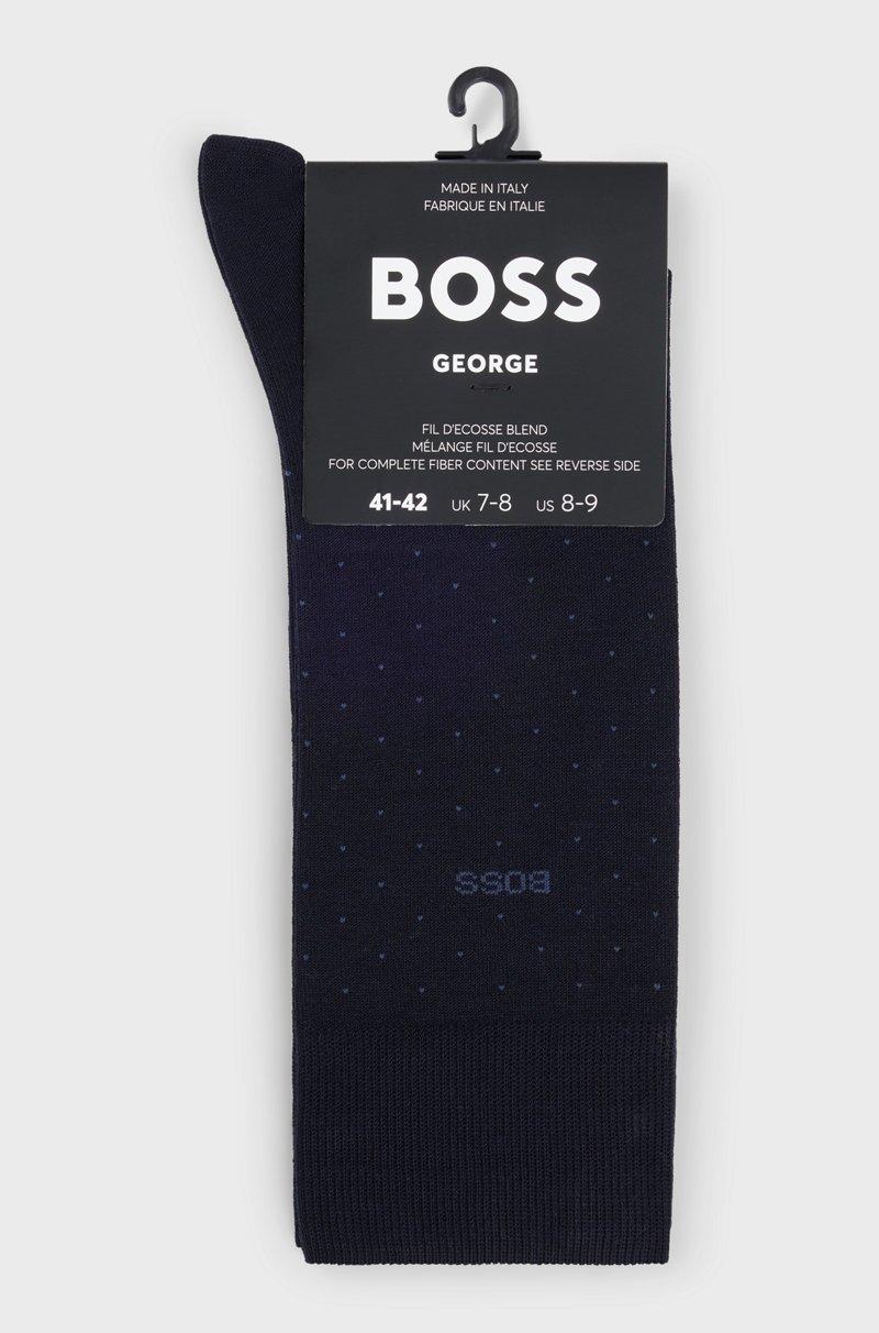Hugo Boss Calcetines De Largo Normal En Mezcla De Algodón Mercerizado