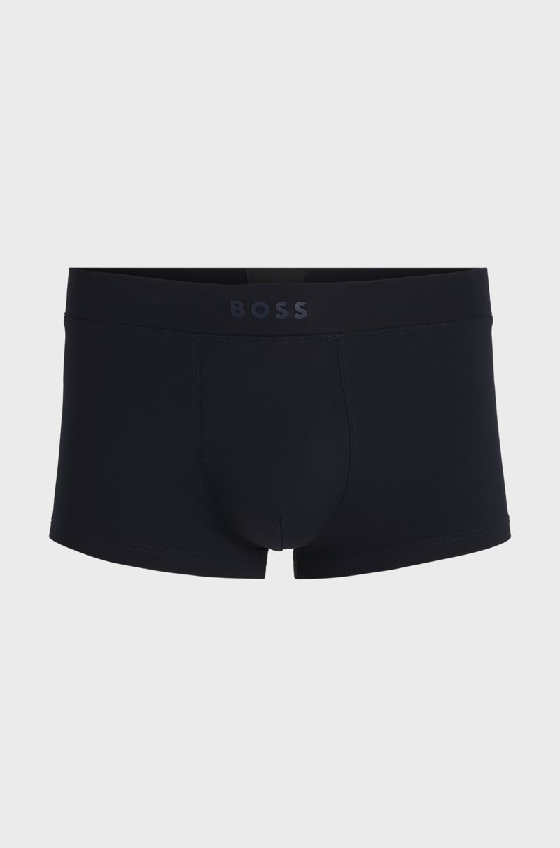 Hugo Boss Calzoncillos de microfibra con logo de silicona en la cintura