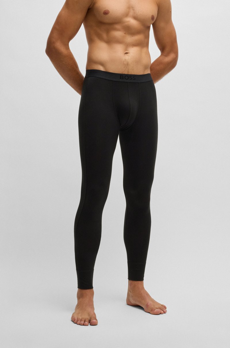 Hugo Boss Calzoncillos Largos Térmicos Con Logo En La Cintura