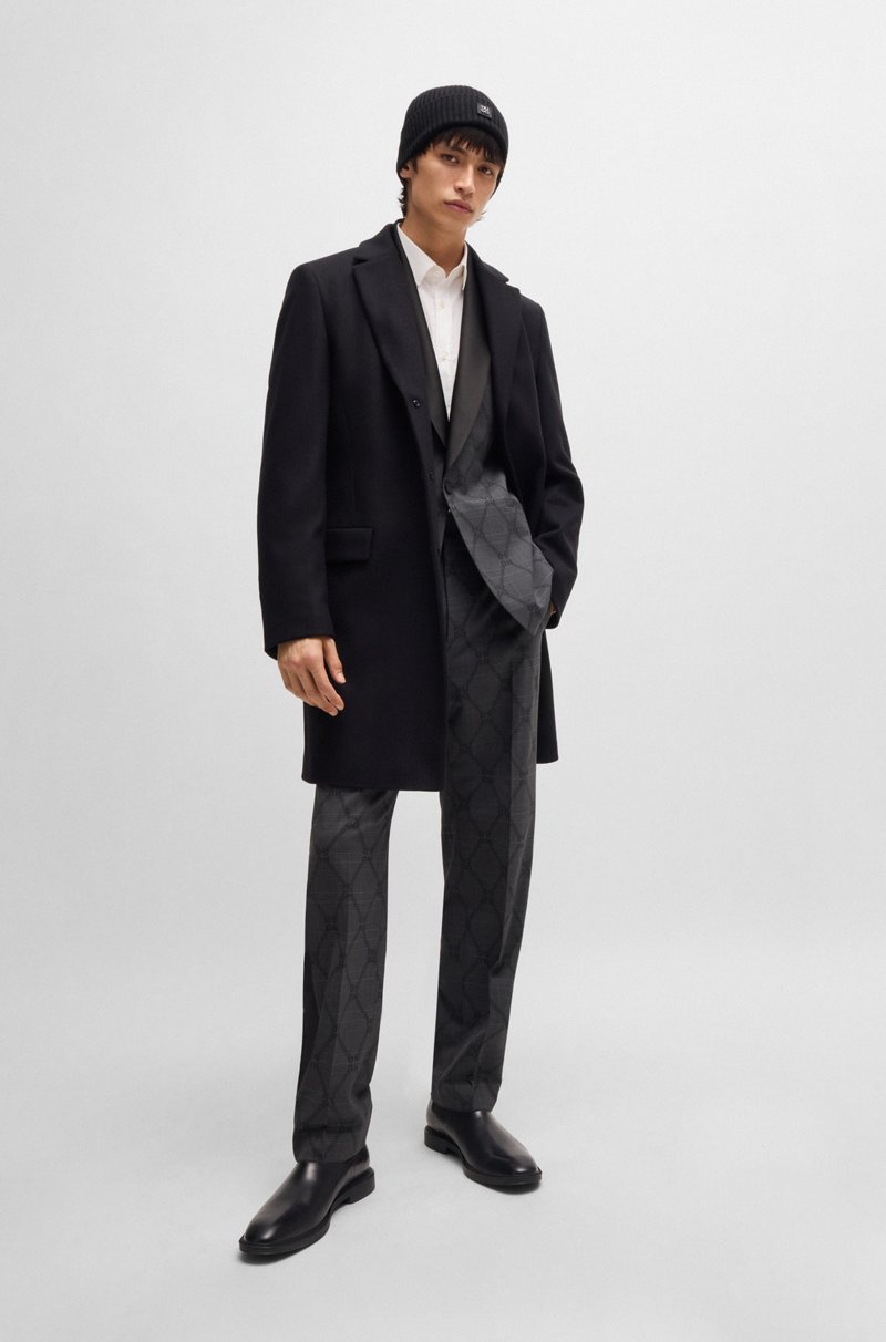 Hugo Boss Camisa Extra Slim Fit En Popelín De Algodón Elástico
