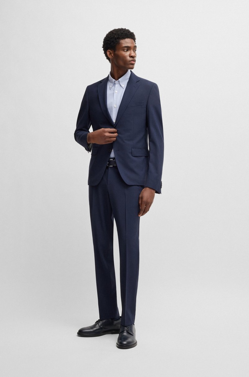 Hugo Boss Camisa Regular Fit De Algodón Oxford Con Botones