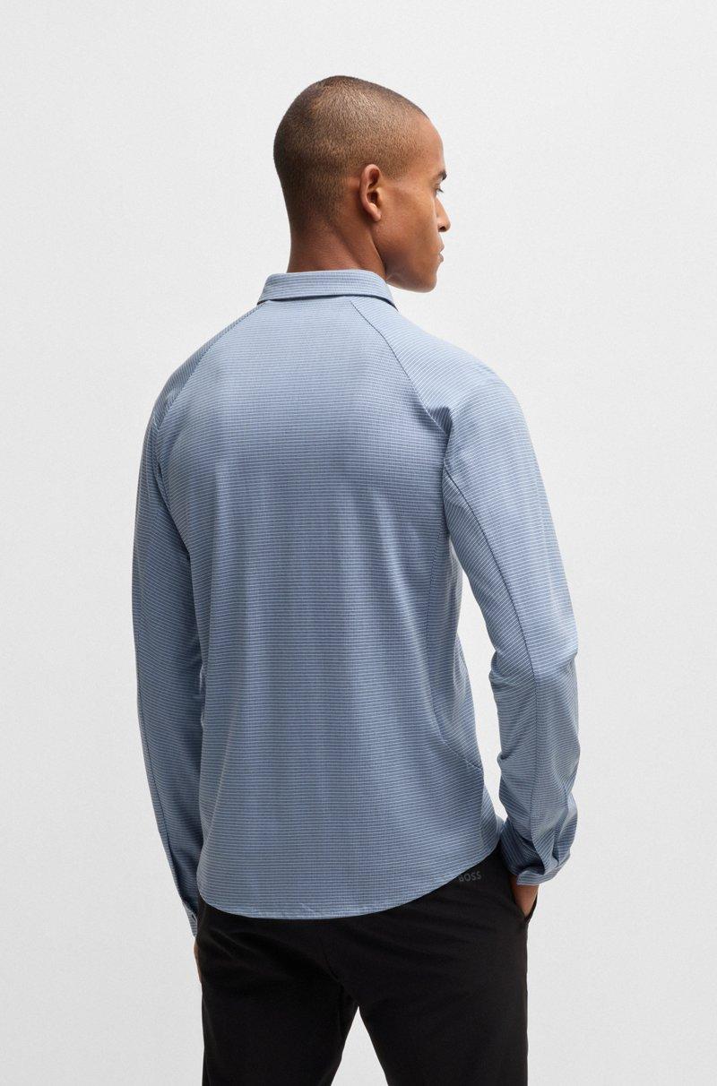 Hugo Boss Camisa Regular Fit En Punto De Piqué De Algodón