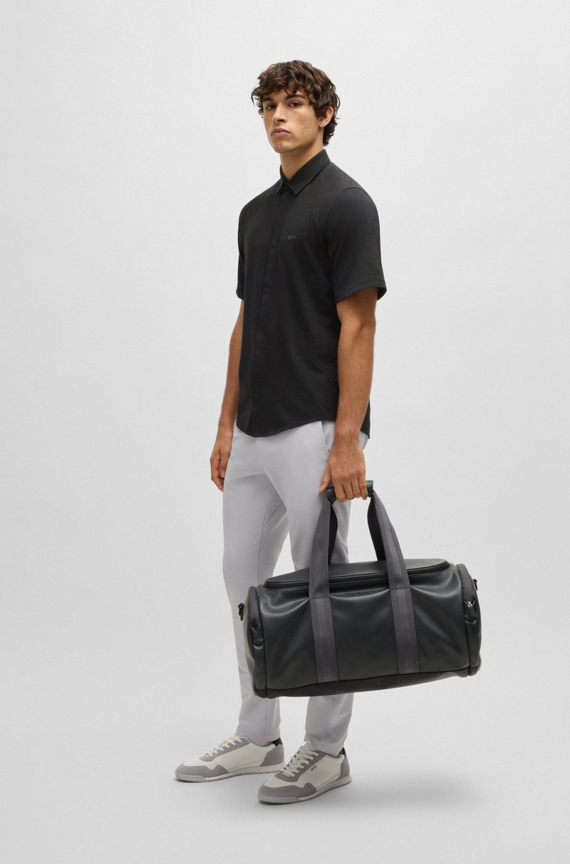 Hugo Boss Camisa Regular Fit En Punto De Piqué De Algodón