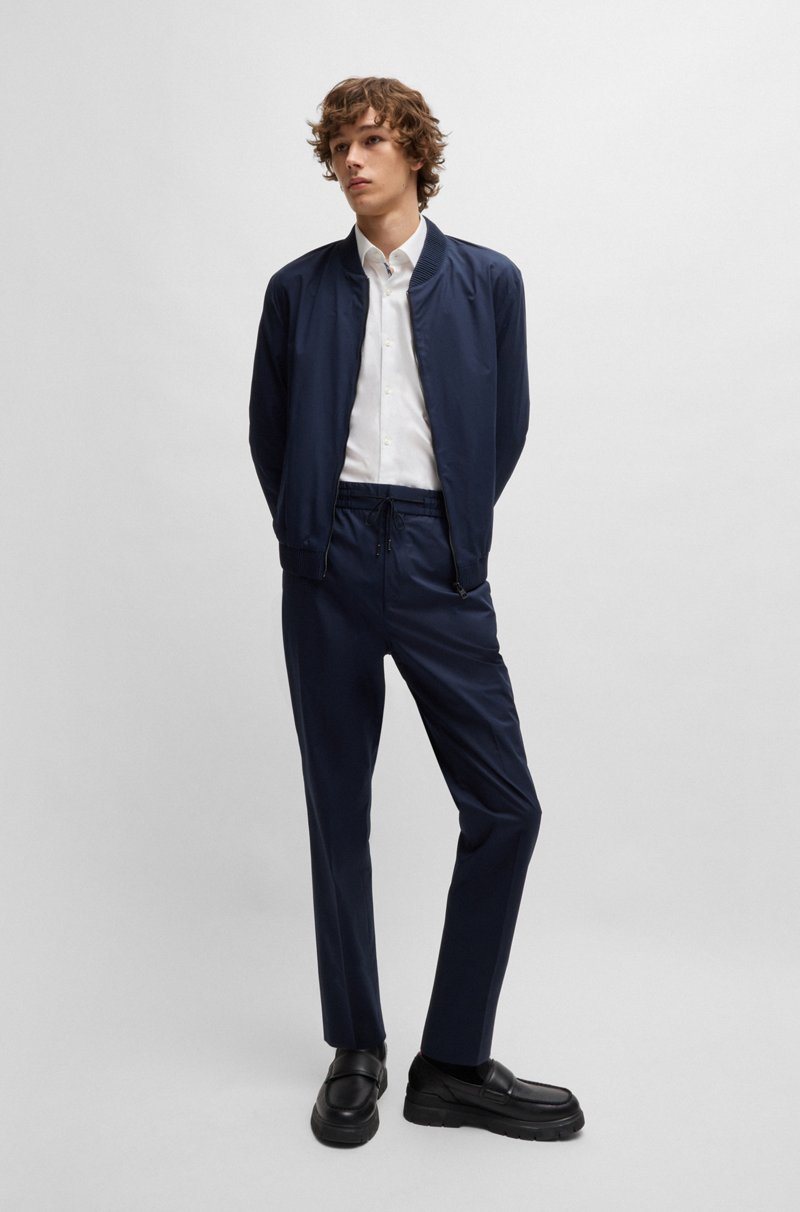 Hugo Boss Camisa Slim Fit De Algodón Oxford De Planchado Fácil