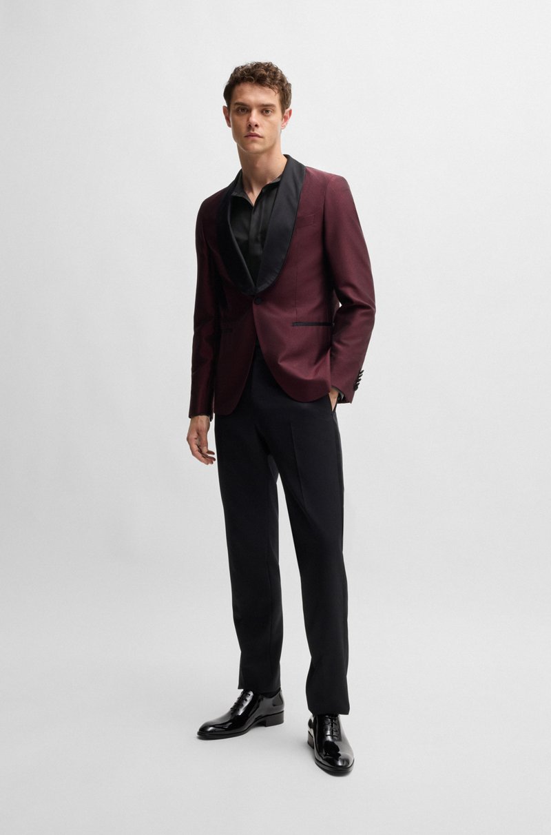 Hugo Boss Camisa Slim Fit En Algodón Finísimo Fabricado En Italia