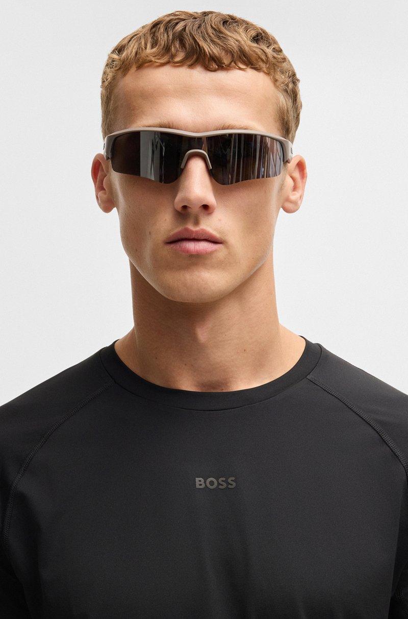 Hugo Boss Camiseta Activa Slim Fit Con Detalles Reflectantes Decorativos