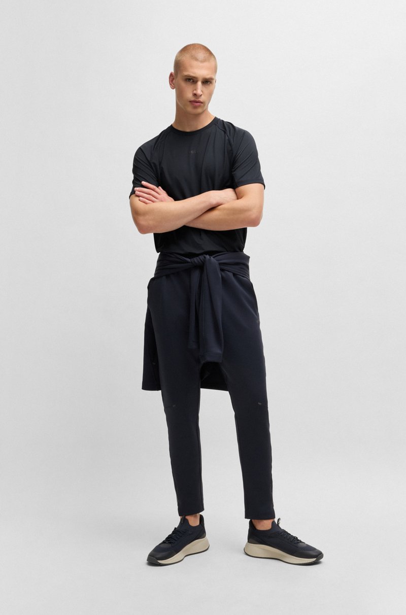 Hugo Boss Camiseta Activa Slim Fit Con Detalles Reflectantes Decorativos