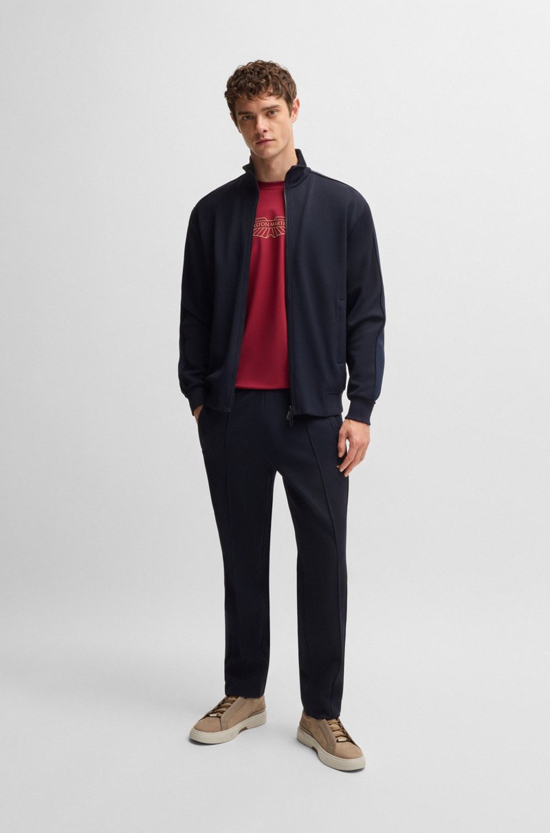 Hugo Boss Camiseta BOSS X ASTON MARTIN De Algodón Elástico Con Logo De Diseño