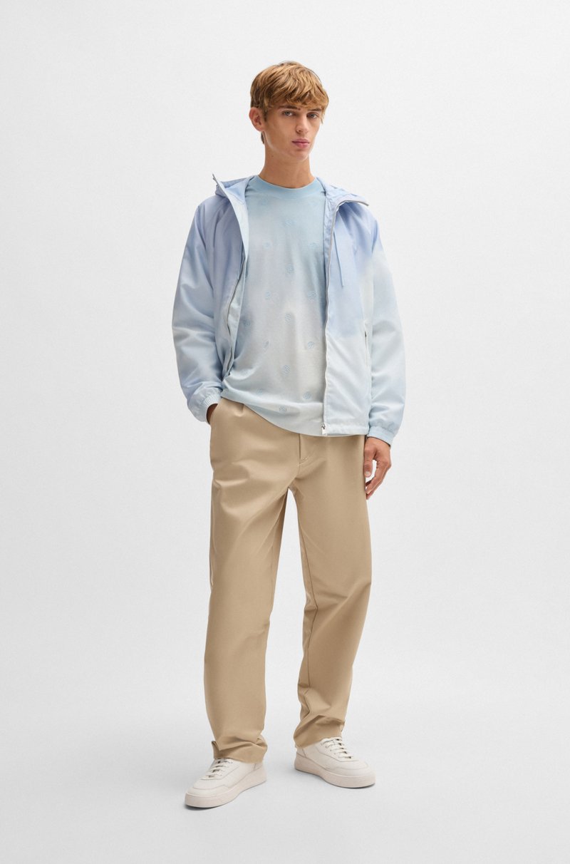 Hugo Boss Camiseta Con Ilustración De Nubes Y Monogramas Double B