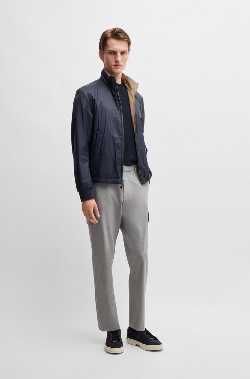 Hugo Boss Camiseta De Mezcla De Cashmere Y Algodón Con Acabado Antibacteriano