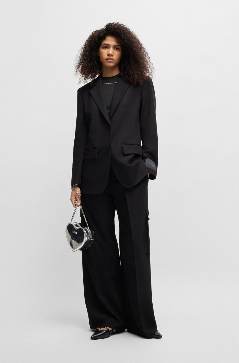 Hugo Boss Camiseta De Tirantes Slim Fit Con Cadena De Logos Desmontable