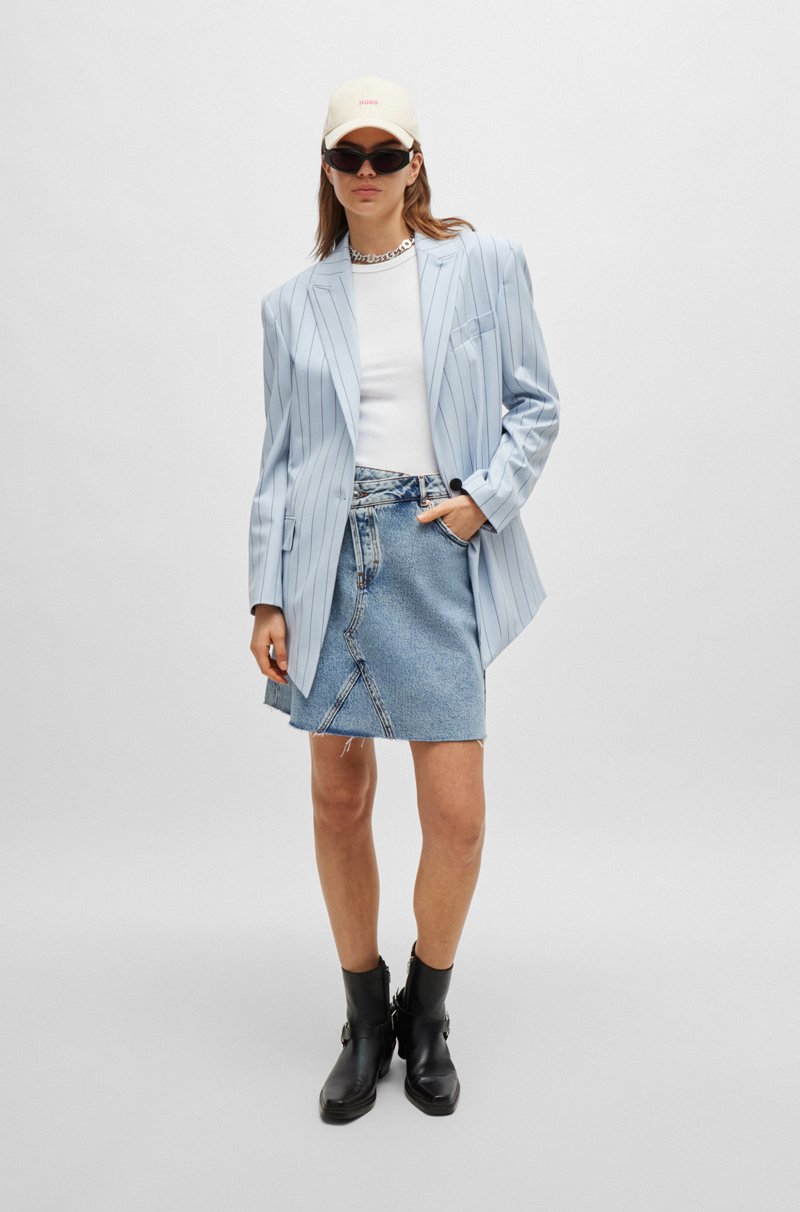 Hugo Boss Camiseta De Tirantes Slim Fit En Mezcla De Algodón Elástico