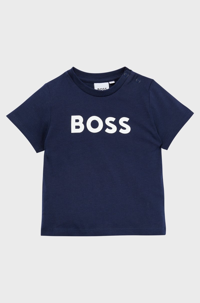 Hugo Boss Camiseta para niños en algodón con logo estampado