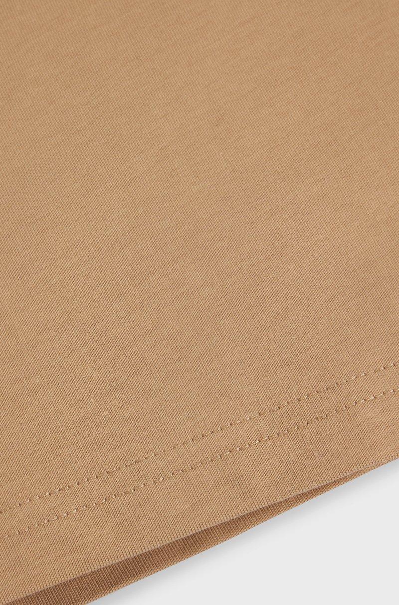 Hugo Boss Camiseta Para Niños En Algodón Con Triple Logo Estampado