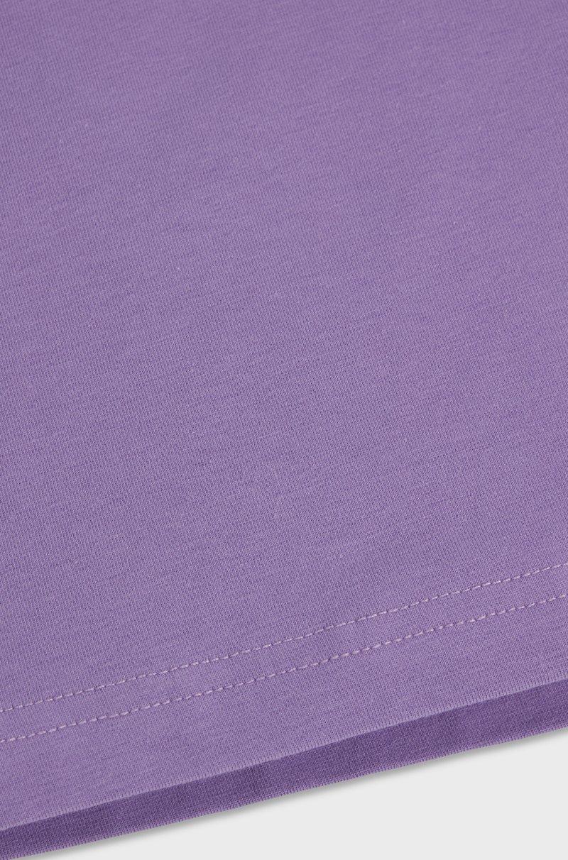 Hugo Boss Camiseta Para Niños En Algodón Elástico Con Logo De Efecto Metálico