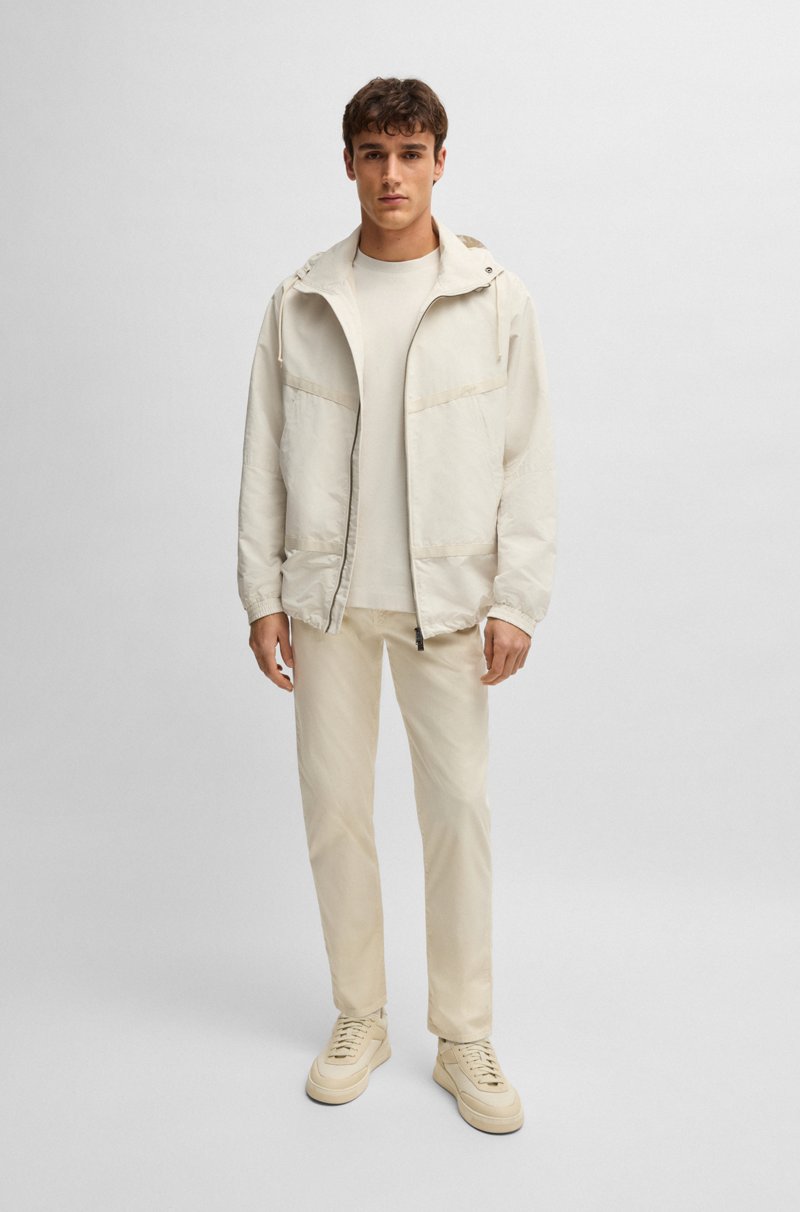 Hugo Boss Camiseta Regular Fit De Algodón Con Monograma Double B