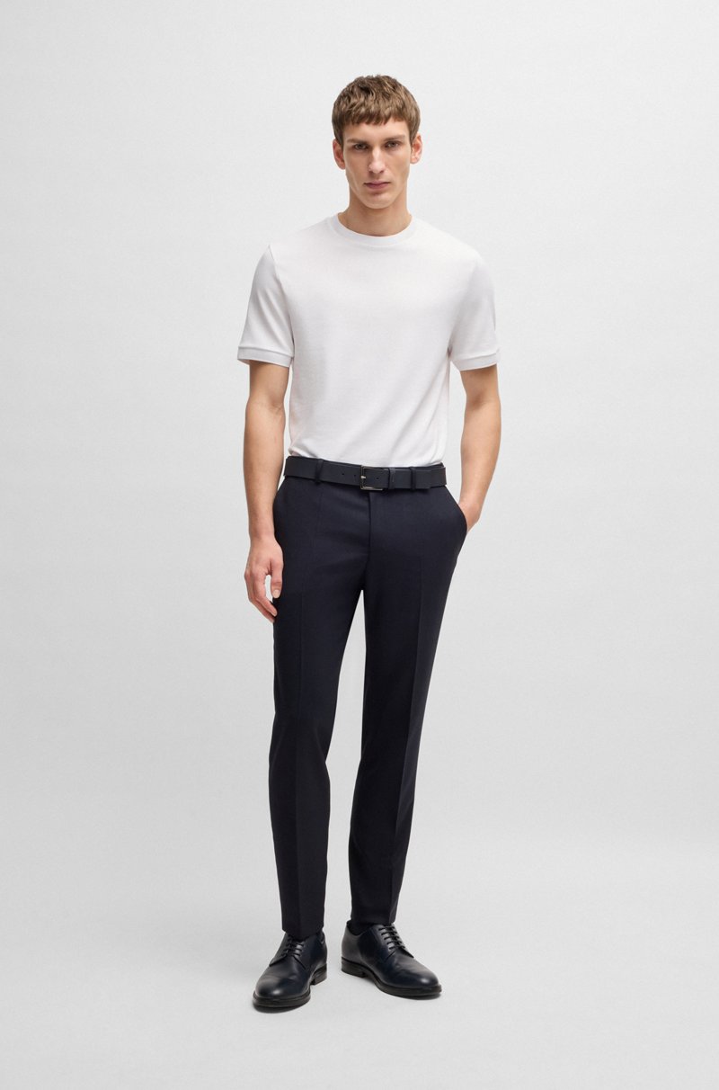 Hugo Boss Camiseta Regular Fit En Sirsaca De Algodón