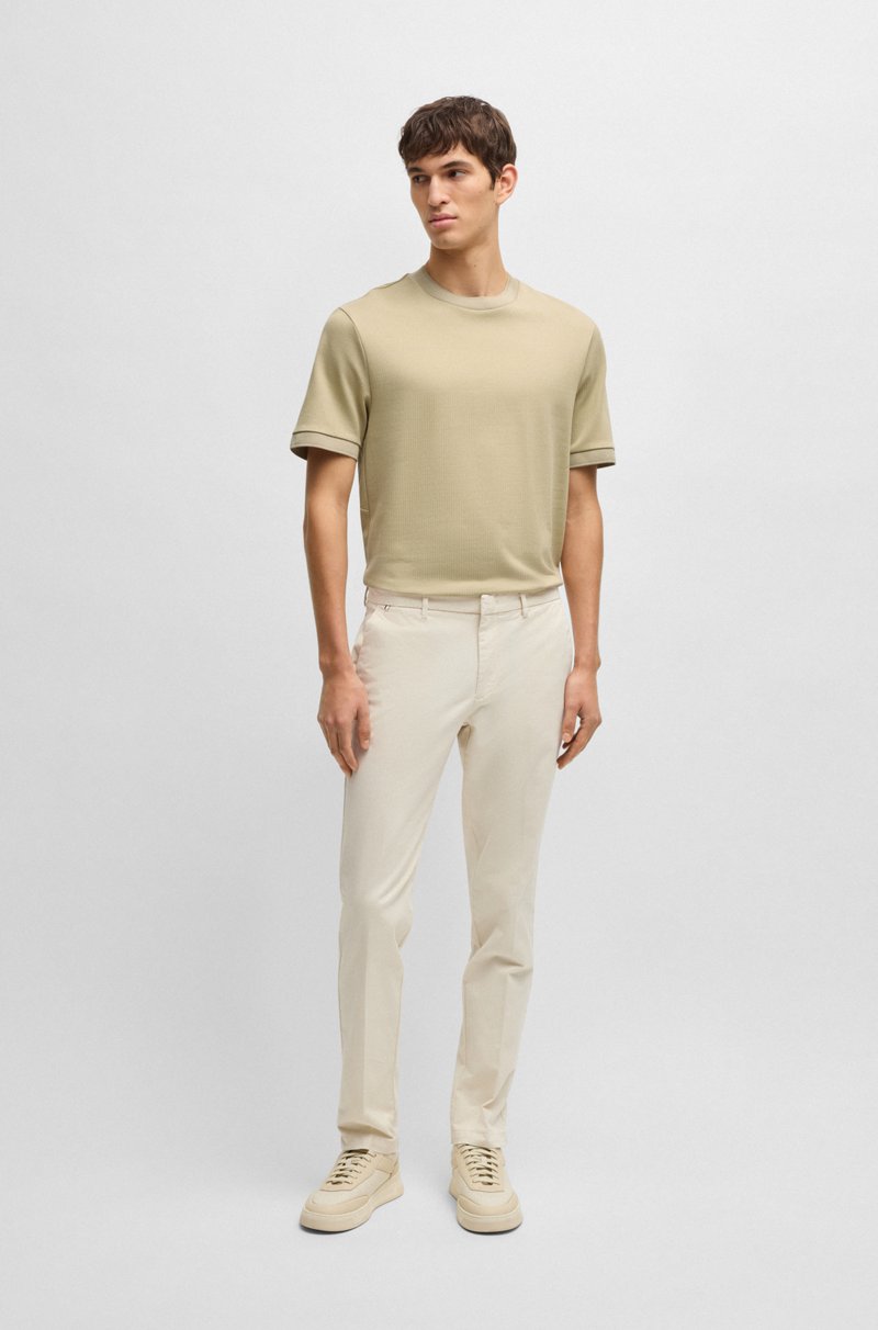 Hugo Boss Camiseta Regular Fit En Sirsaca De Algodón