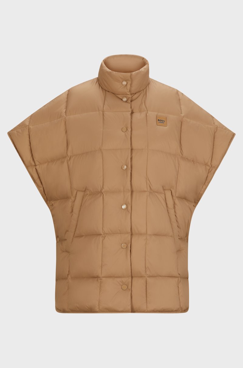 Hugo Boss Capa de equitación de plumón con bolsillos con forro polar