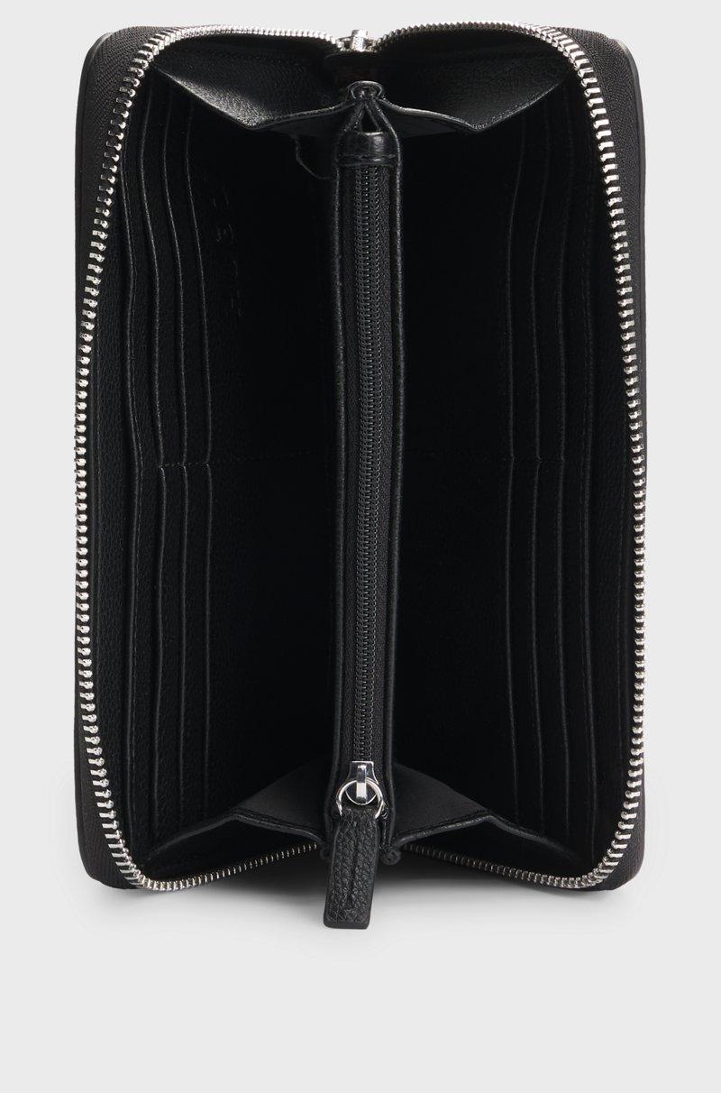 Hugo Boss Cartera De Piel Sintética Con Granulado En Relieve