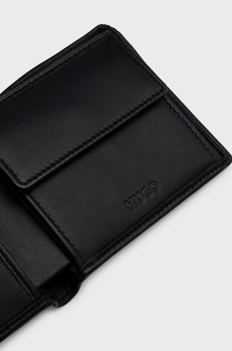 Hugo Boss Cartera Plegable De Piel Con Detalles De Logos