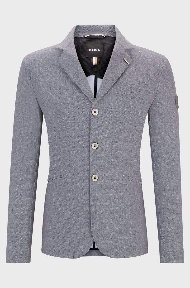 Hugo Boss Casaca de exhibición para equitación con elástico y efecto jaspeado