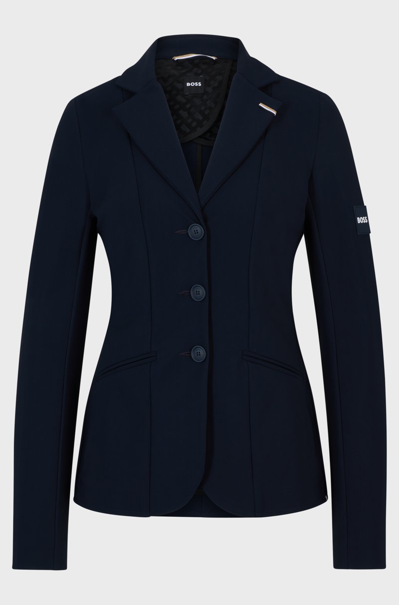 Hugo Boss Casaca De Exhibición Para Equitación Con Parche De Logo