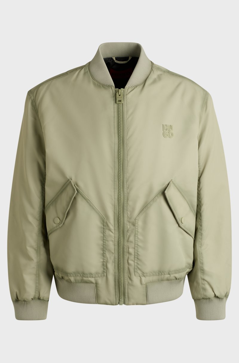 Hugo Boss Cazadora bomber acolchada con insignia de logo