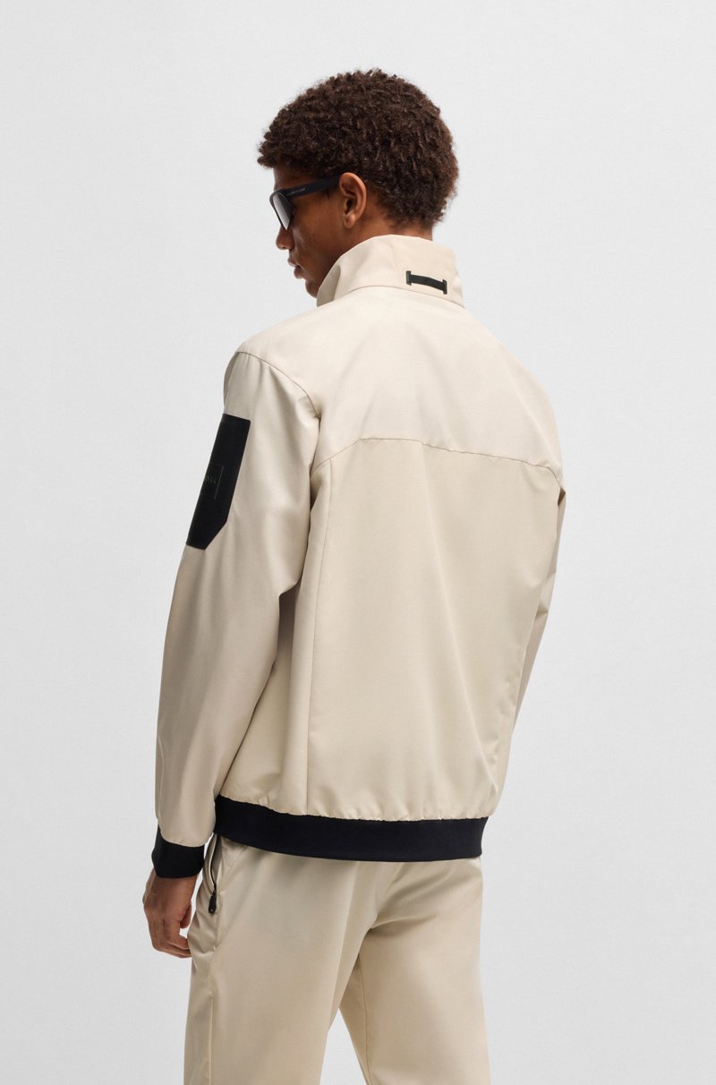 Hugo Boss Cazadora Repelente Al Agua Con Forro De Malla