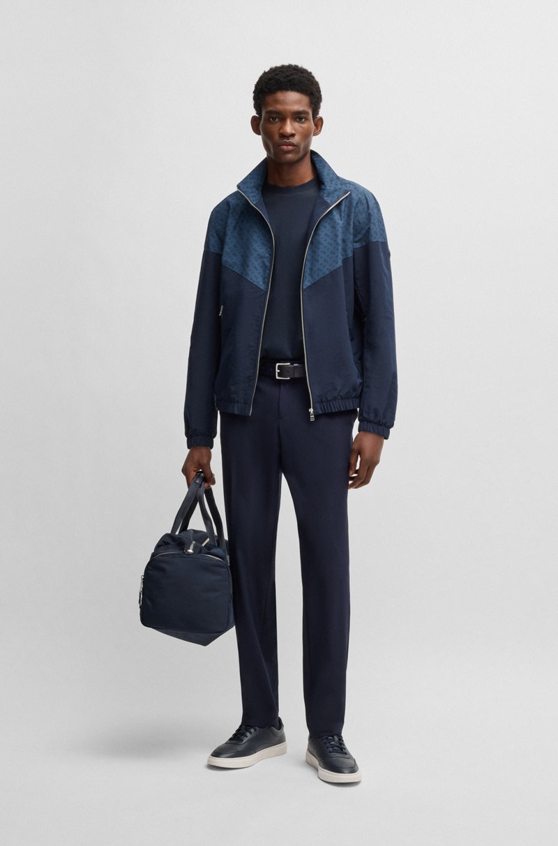 Hugo Boss Cazadora Repelente Al Agua Con Motivo De Monogramas