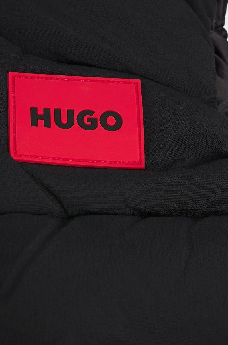 Hugo Boss Chaleco Acolchado Para Niños Con Etiqueta Con Logo Roja