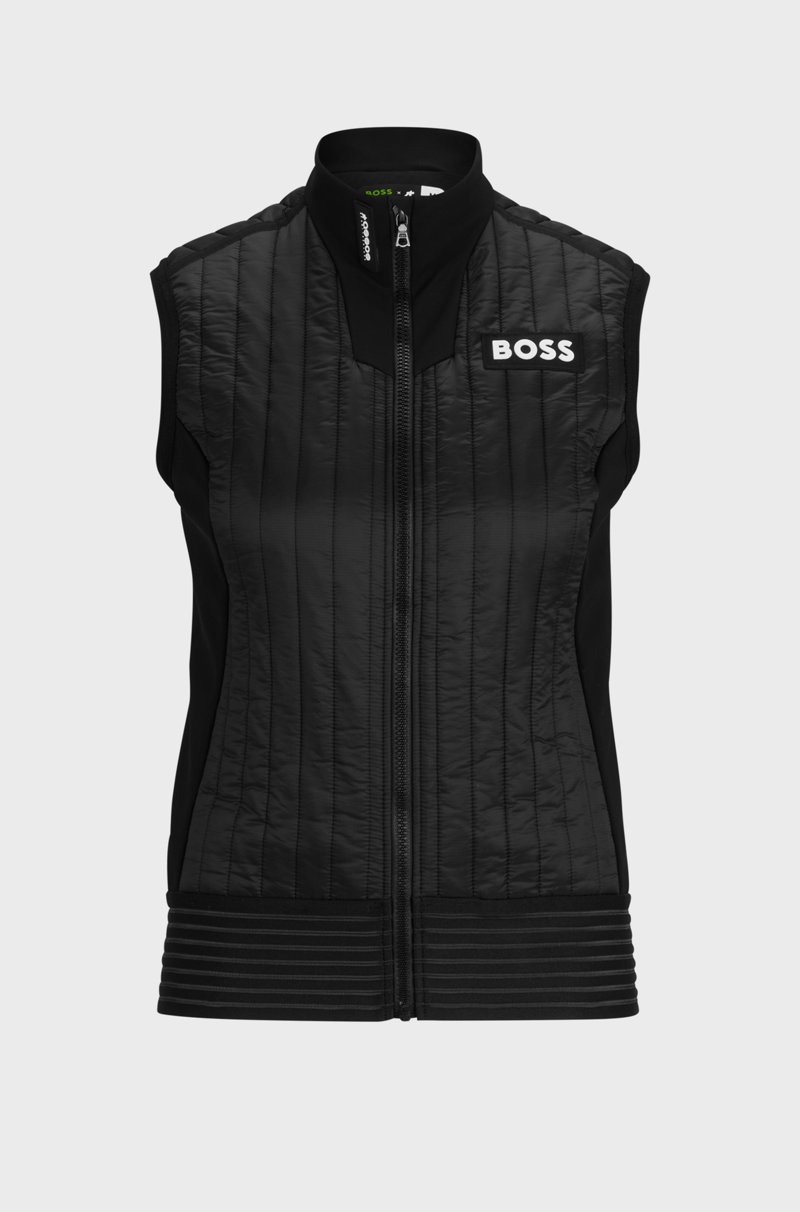 Hugo Boss Chaleco BOSS X ASSOS En Material Repelente Al Agua Con Aislante