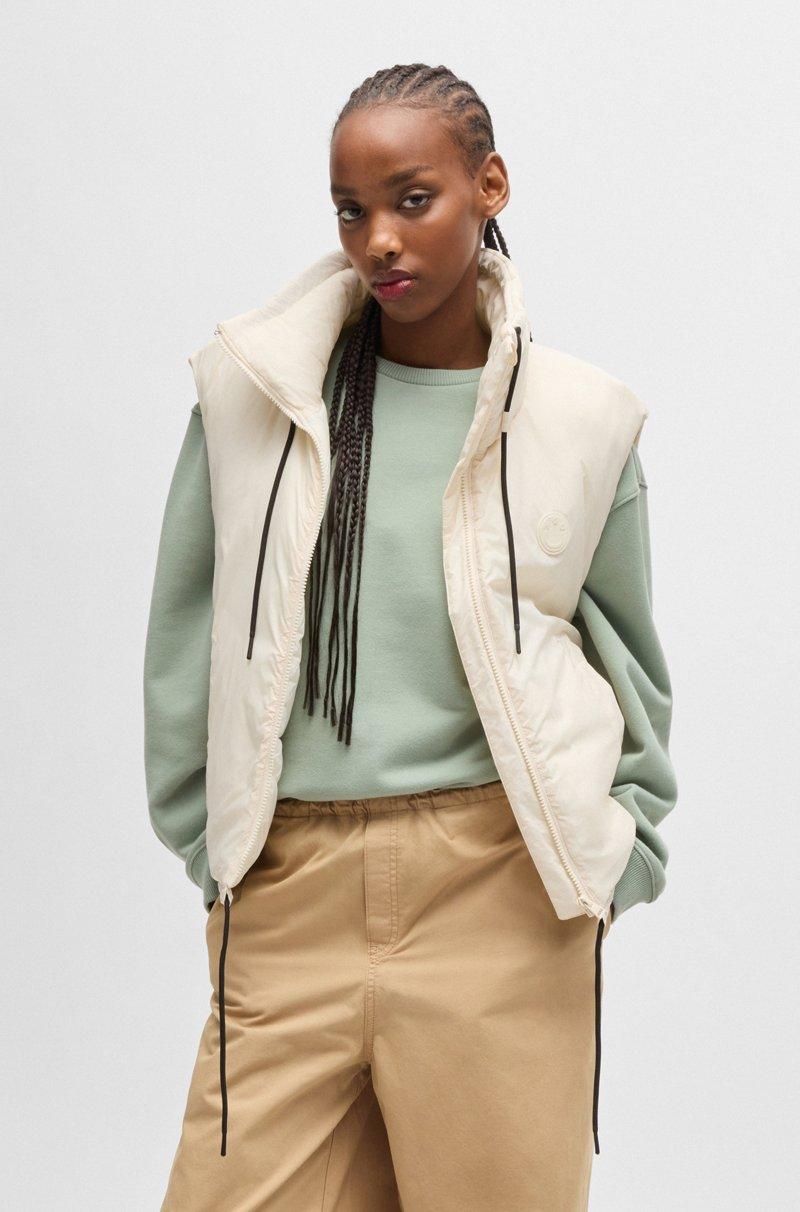 Hugo Boss Chaleco repelente al agua con insignia de logo Happy HUGO