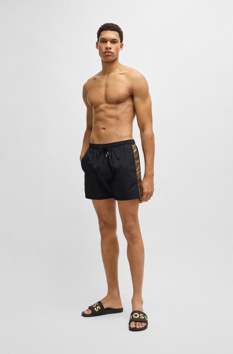 Hugo Boss Chanclas Con Logo En Relieve Fabricadas En Italia