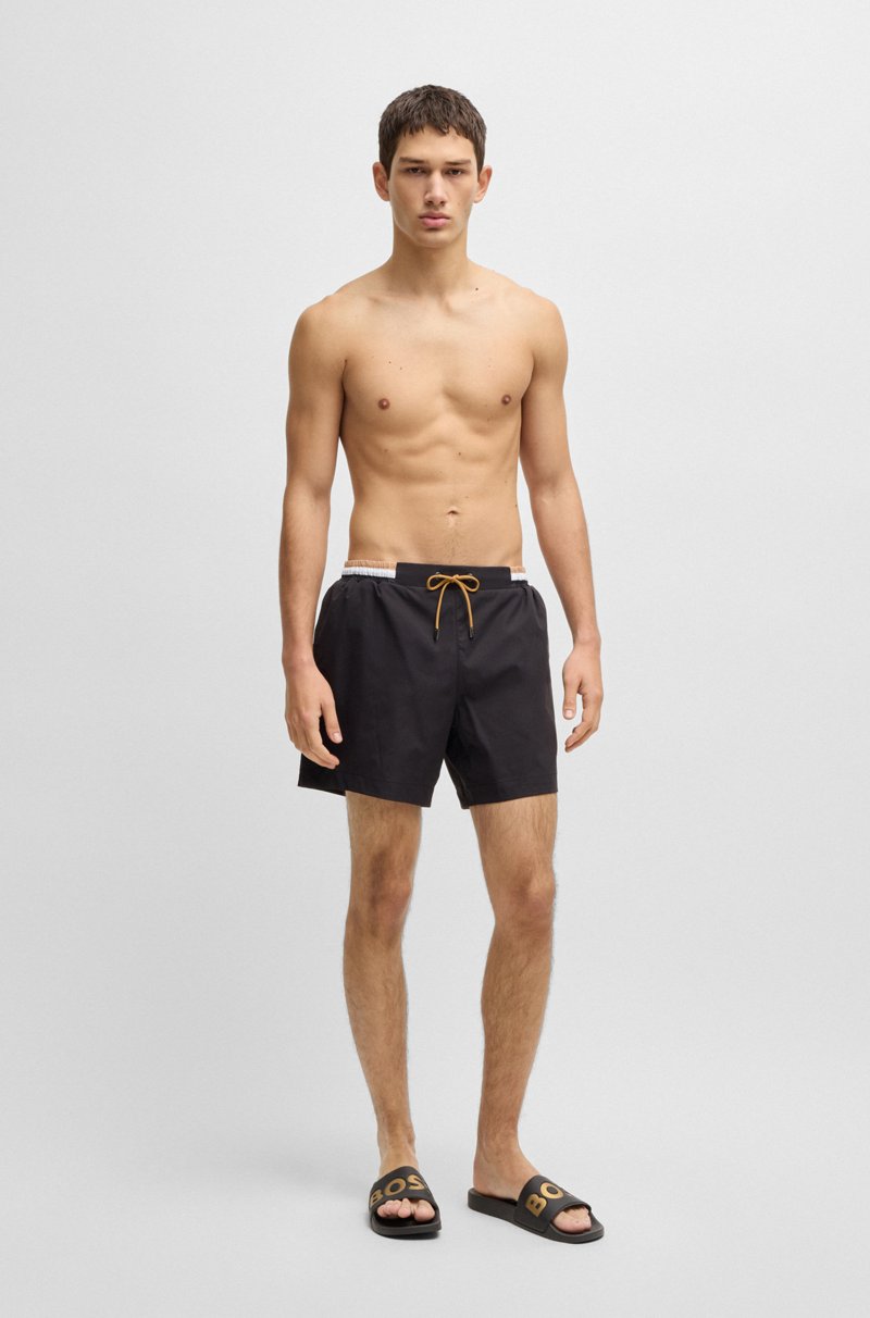 Hugo Boss Chanclas Fabricadas En Italia Con Detalle De Logo Grande