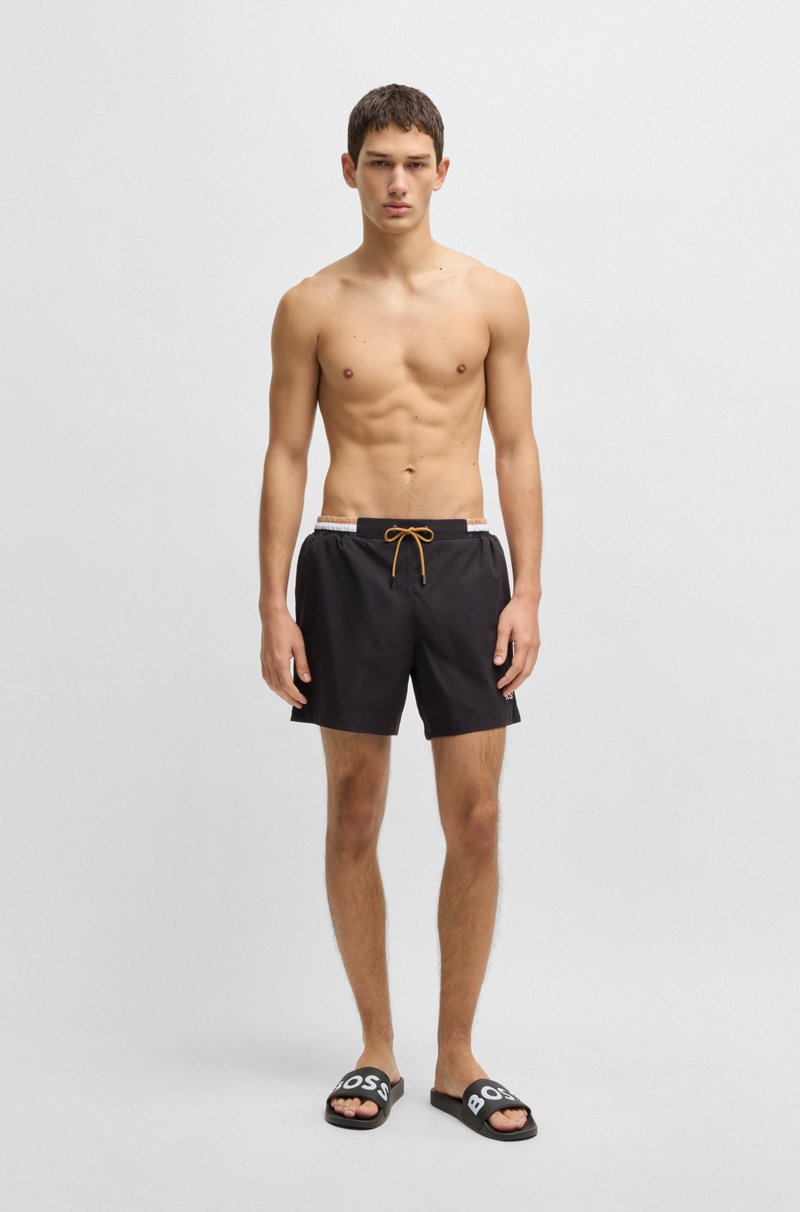 Hugo Boss Chanclas Fabricadas En Italia Con Detalle De Logo Grande