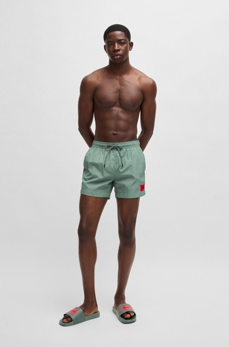 Hugo Boss Chanclas Hechas En Italia Con Etiqueta Con Logo