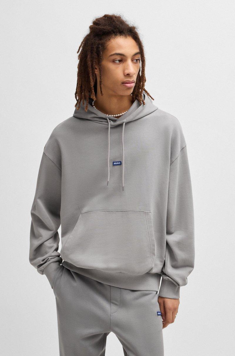 Hugo Boss Chándal En Felpa De Algodón Con Parches De Logo Azules