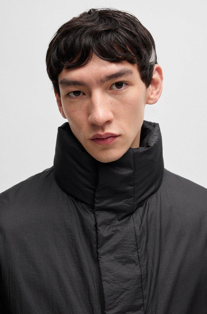 Hugo Boss Chaqueta Acolchada Repelente Al Agua Con Cierre Oculto