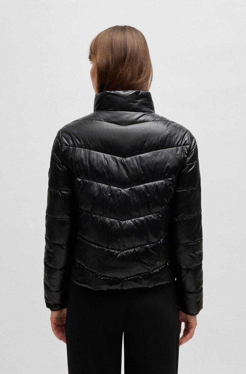 Hugo Boss Chaqueta Acolchada Repelente Al Agua Con Cremallera Bidireccional