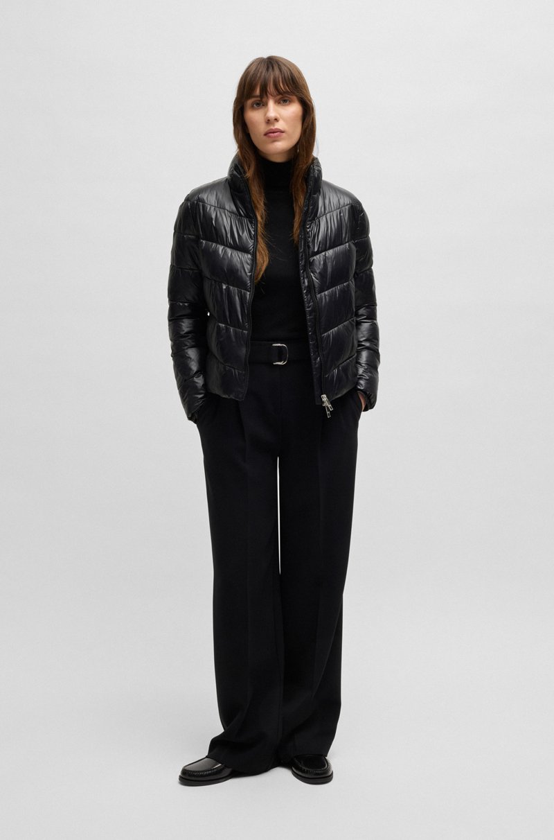 Hugo Boss Chaqueta Acolchada Repelente Al Agua Con Cremallera Bidireccional