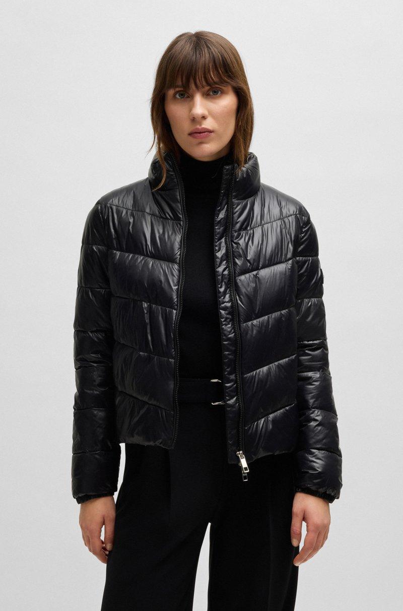 Hugo Boss Chaqueta acolchada repelente al agua con cremallera bidireccional