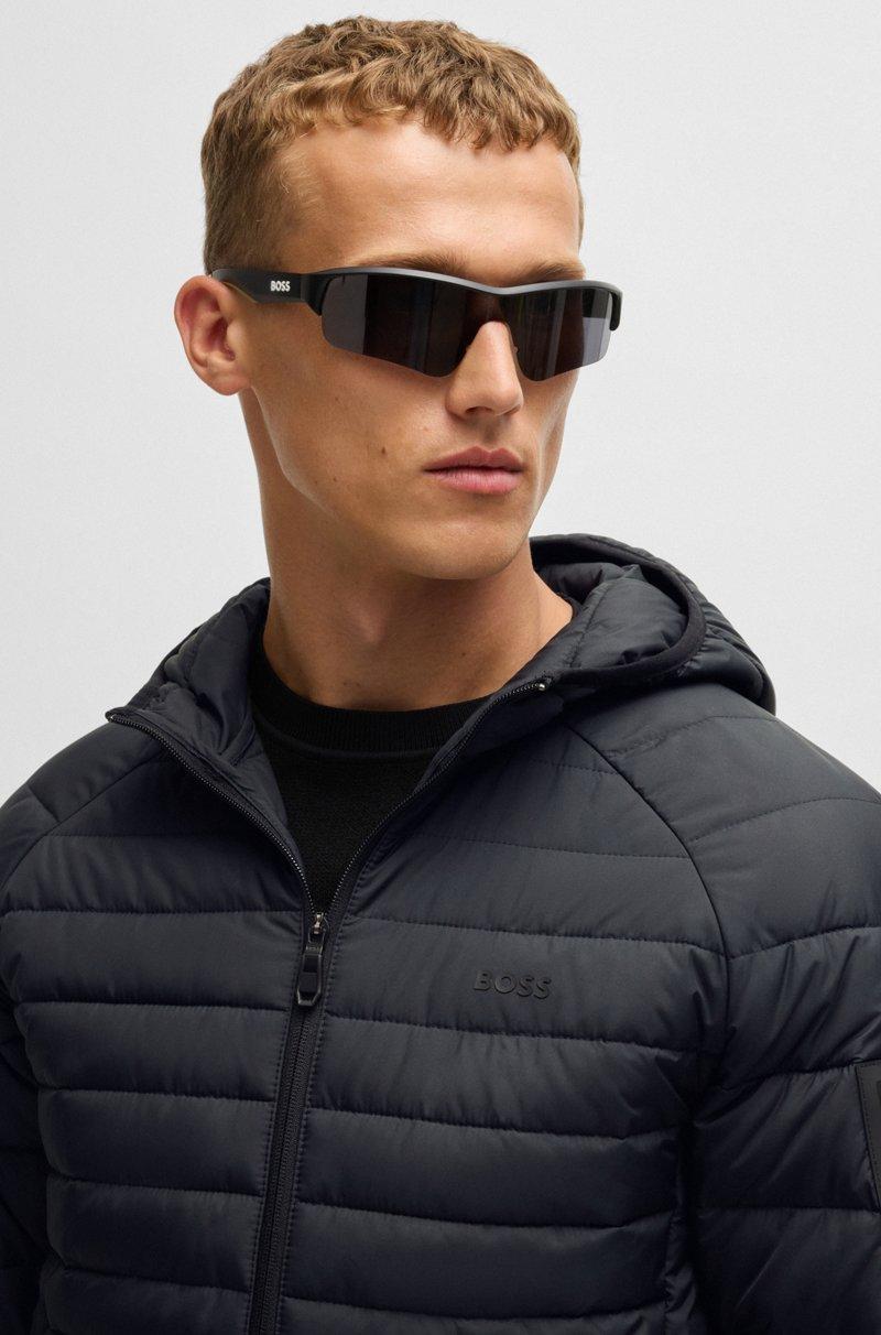 Hugo Boss Chaqueta Acolchada Repelente Al Agua Con Detalles Reflectantes Decorativos