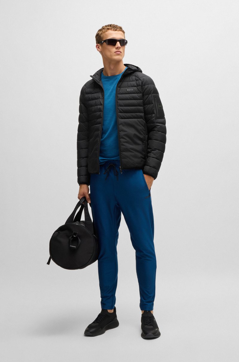 Hugo Boss Chaqueta Acolchada Repelente Al Agua Con Detalles Reflectantes Decorativos